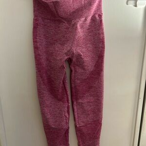 PINK Victoria's Secret Heathered Pink Kids Leggings